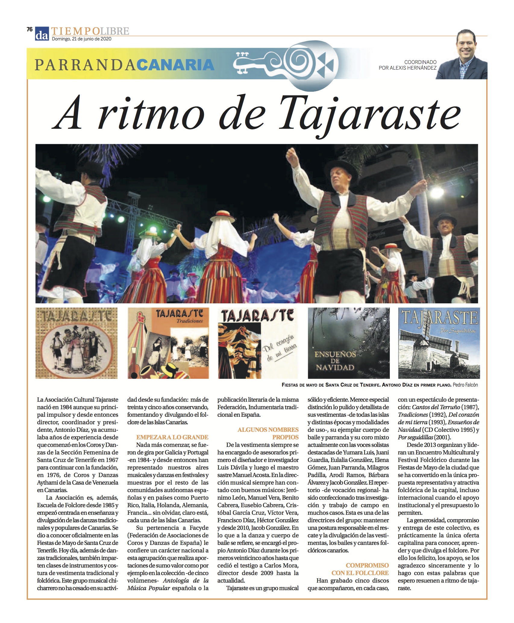 Asociación Cultural Tajaraste 21-06-2020JUNIO