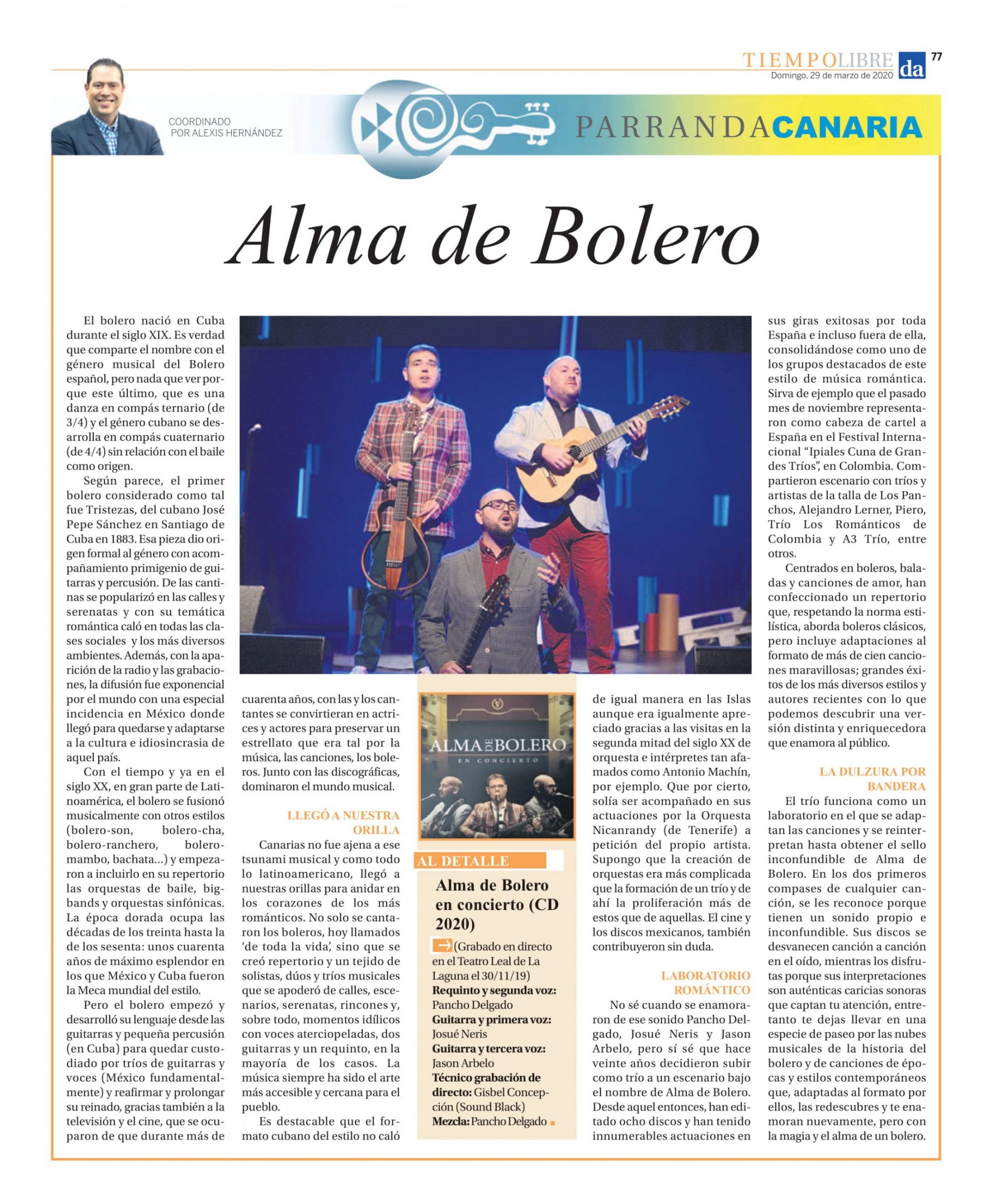 ALMA DE BOLERO 29-03-2020