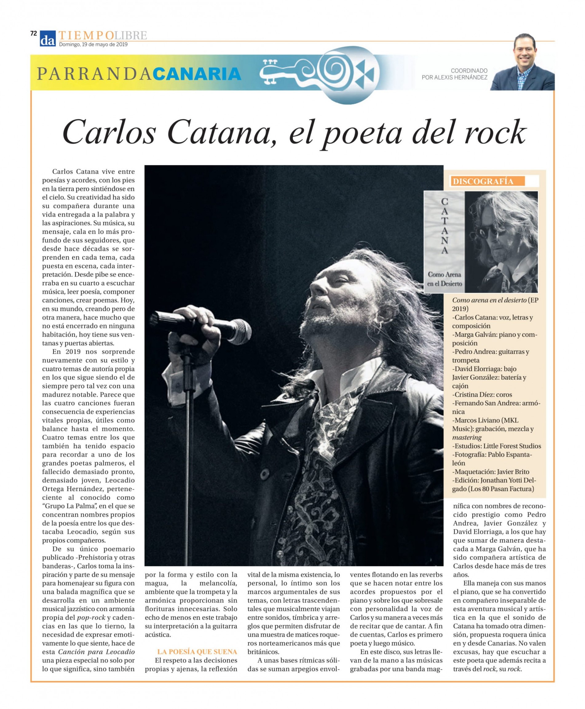 CARLOS CATANA 19-05-2019