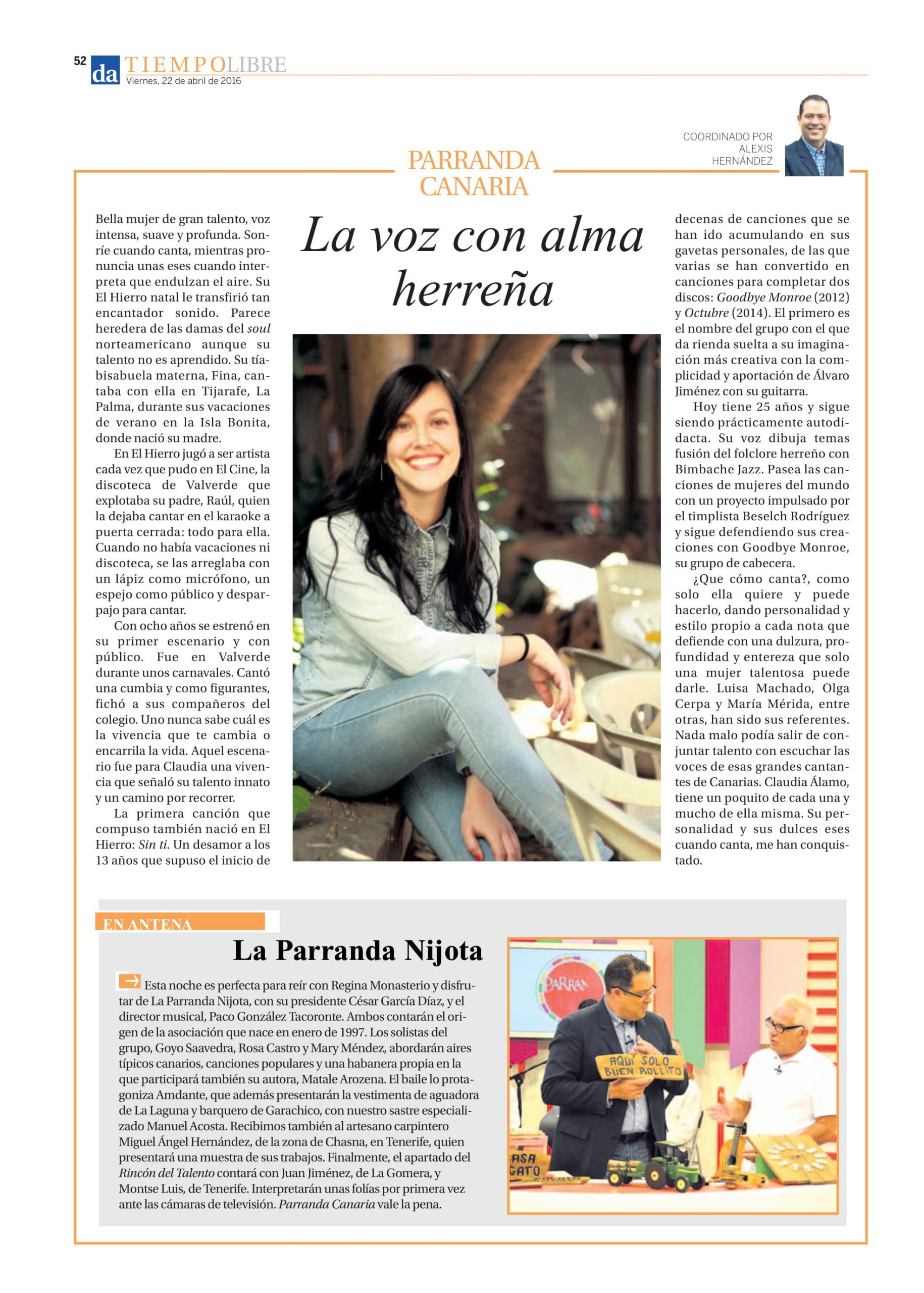 CLAUDIA ÁLAMO 22-04-2016