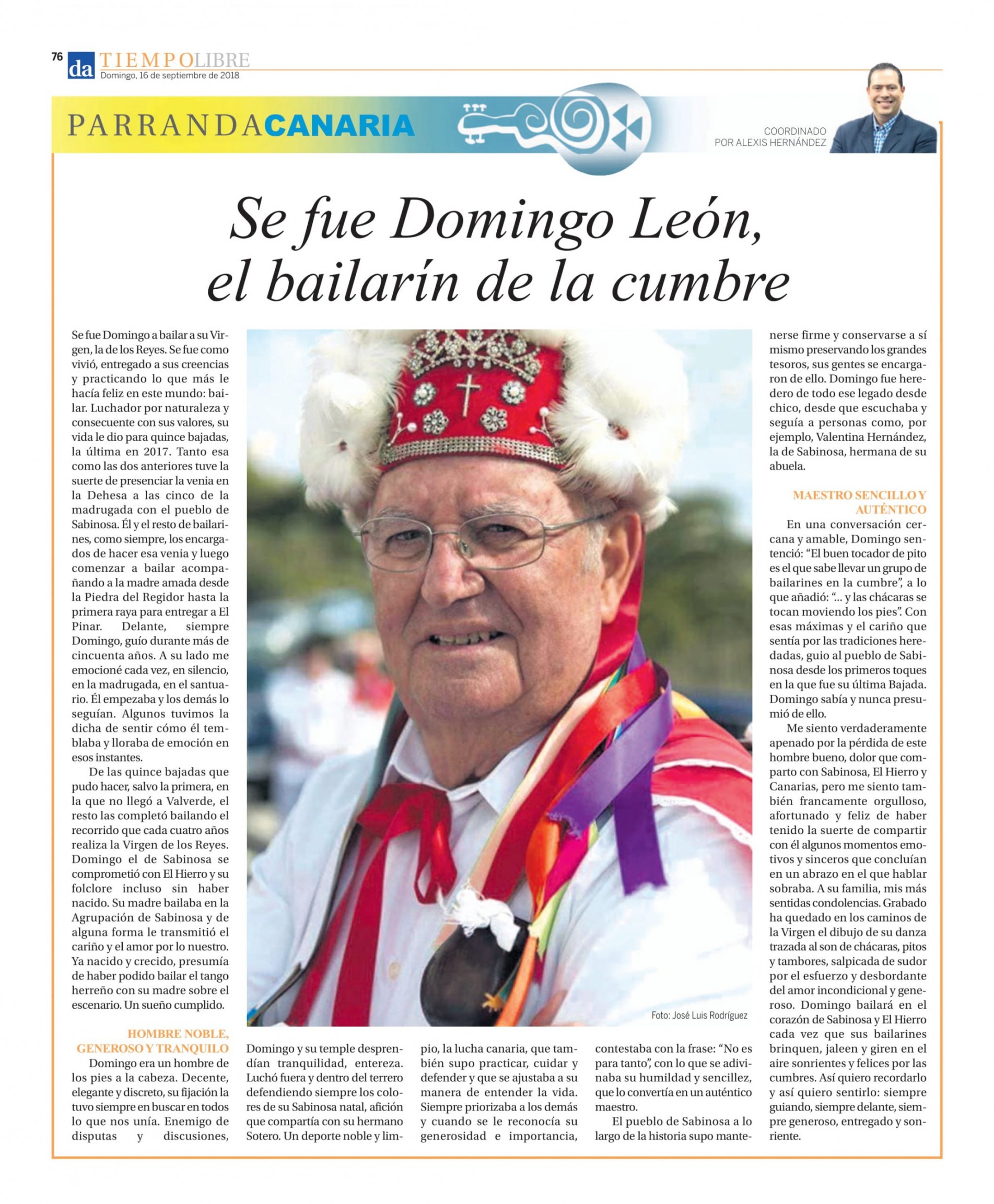 DOMINGO LEÓN 16-09-2018 
