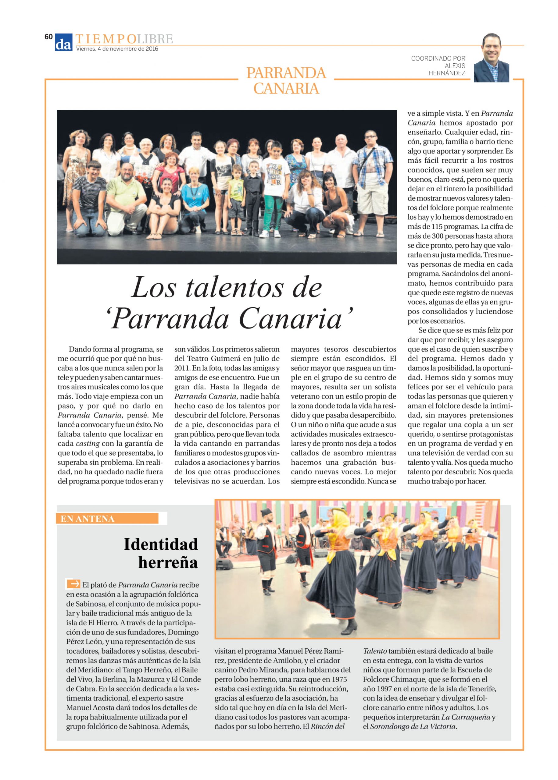 EL CLUB DE LOS TALENTOS 04-11-2016