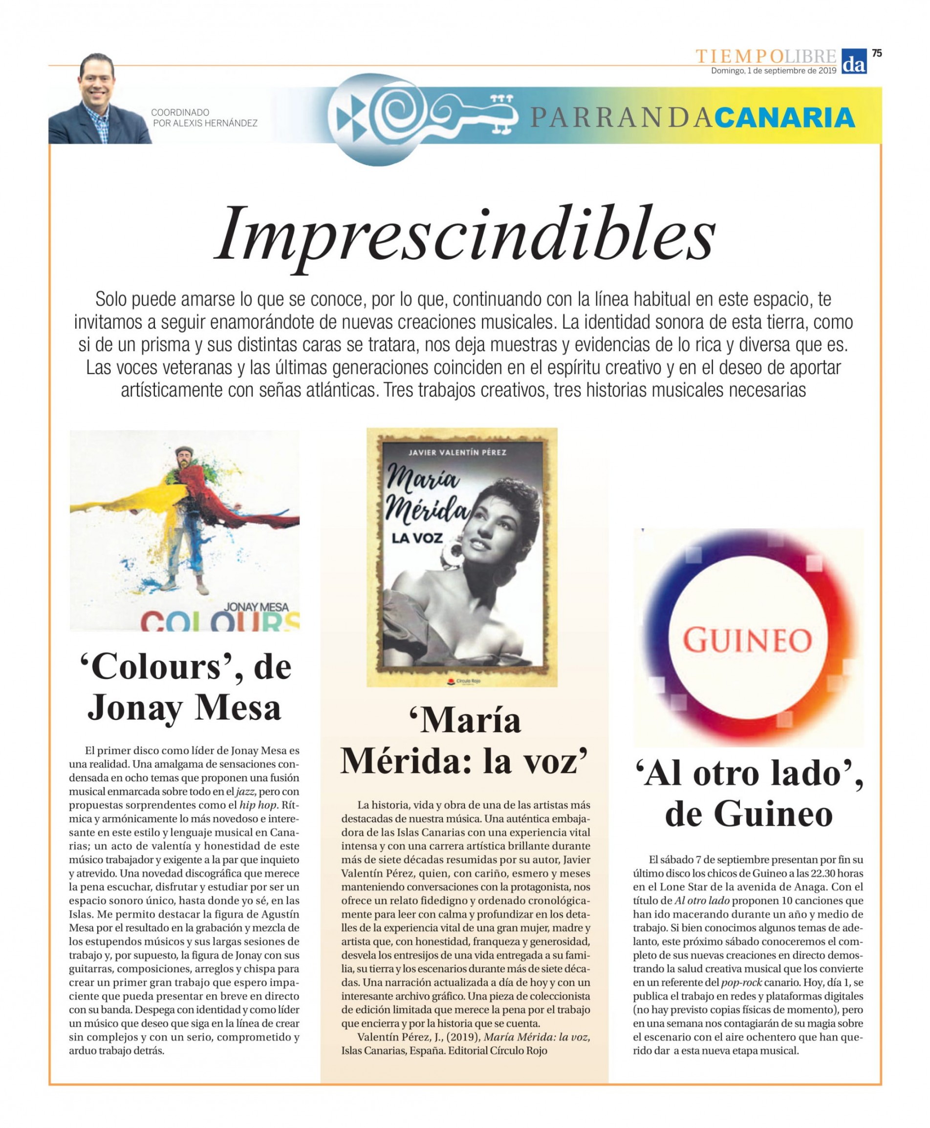 JONAY MESA MARÍA MÉRIDA GUINEO 01-09-2019