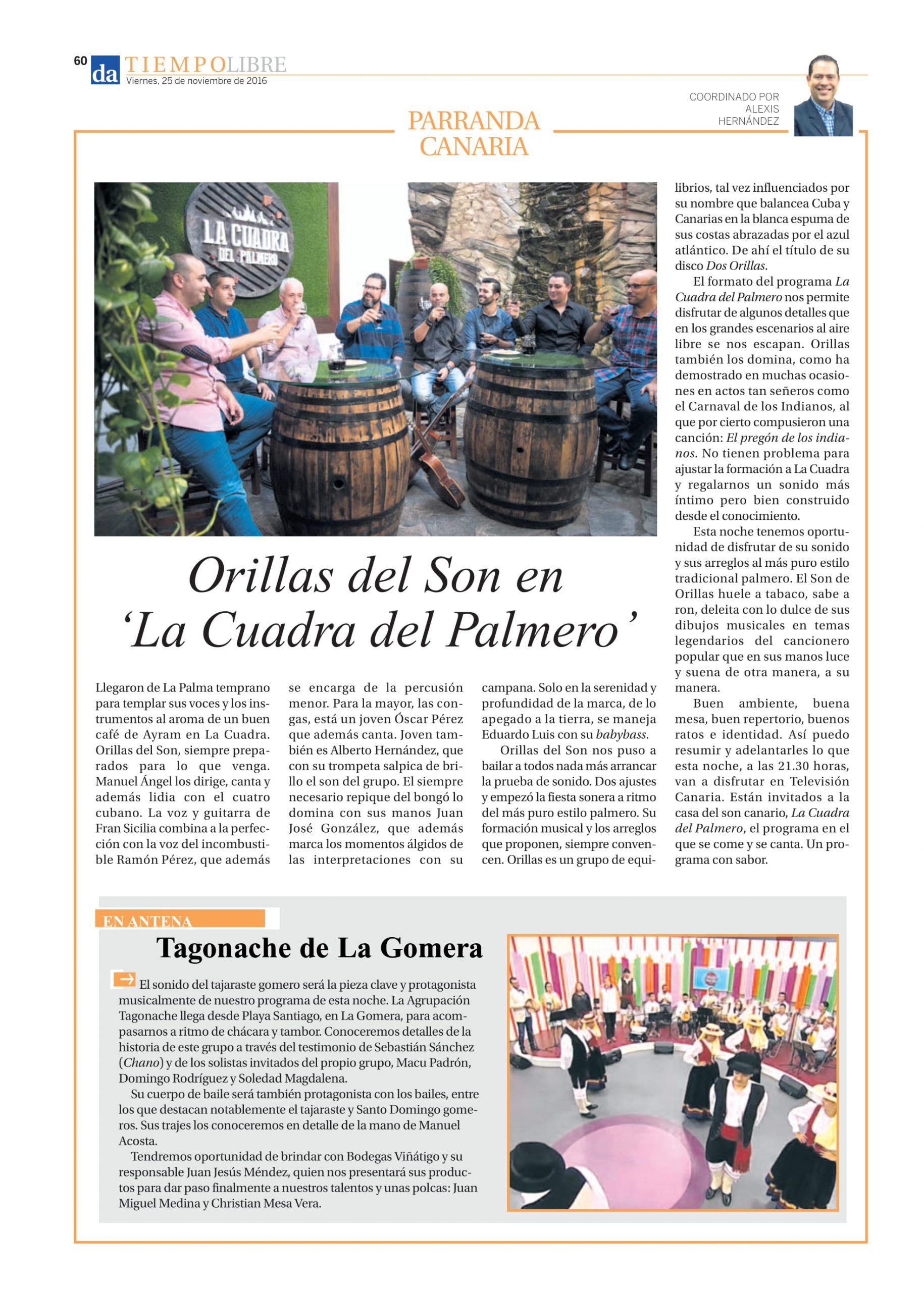 LA CUADRA DEL PALMERO ORILLAS DEL SON 25-11-2016