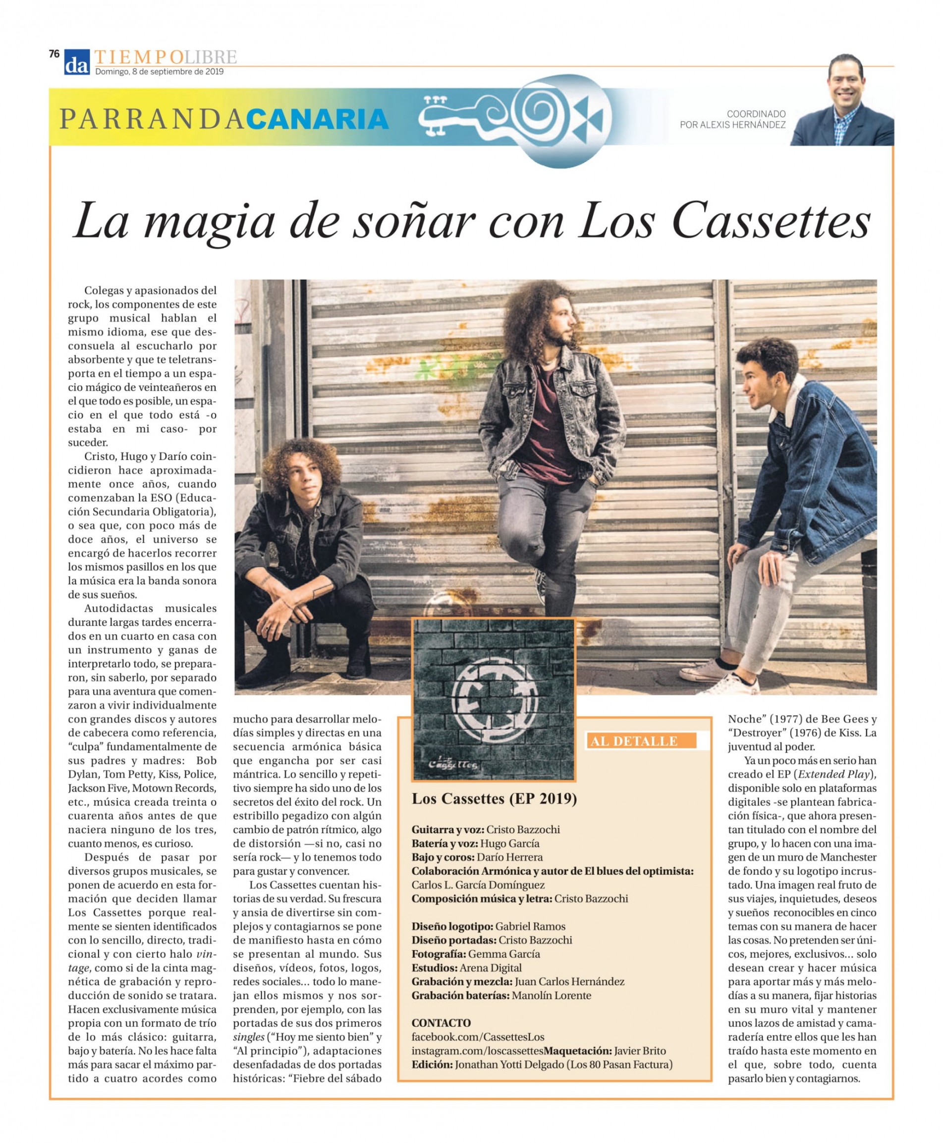 LOS CASSETTES 08-09-2019