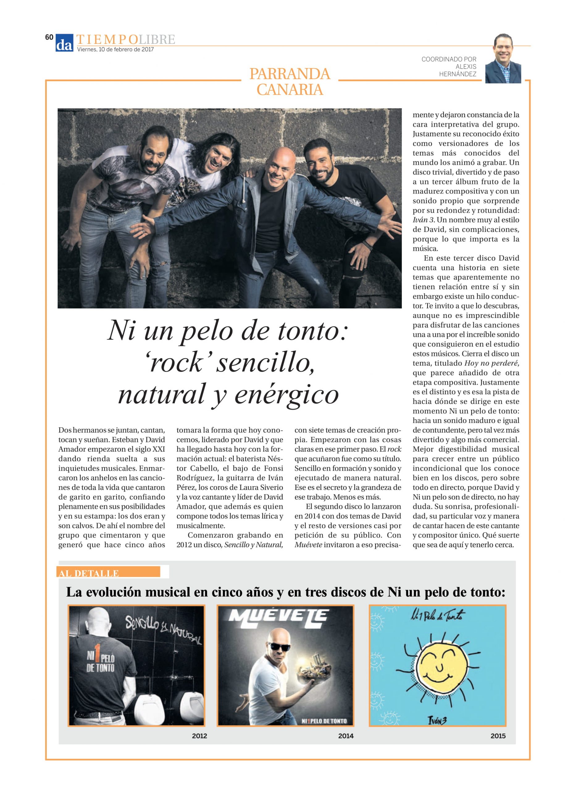 NI UN PELO DE TONTO 10-02-2017