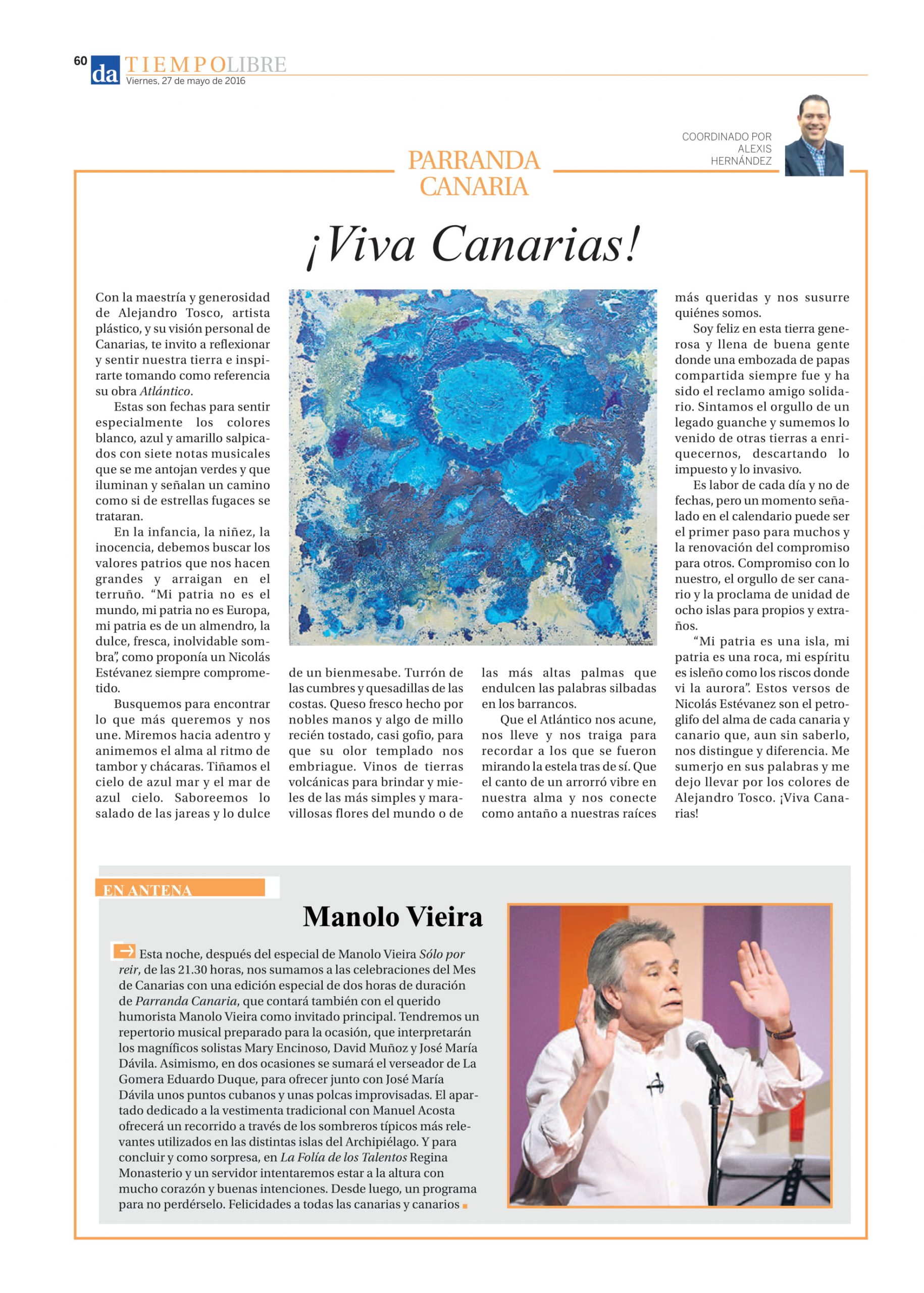 PROGRAMA VIVA CANARIAS 27-05-2016