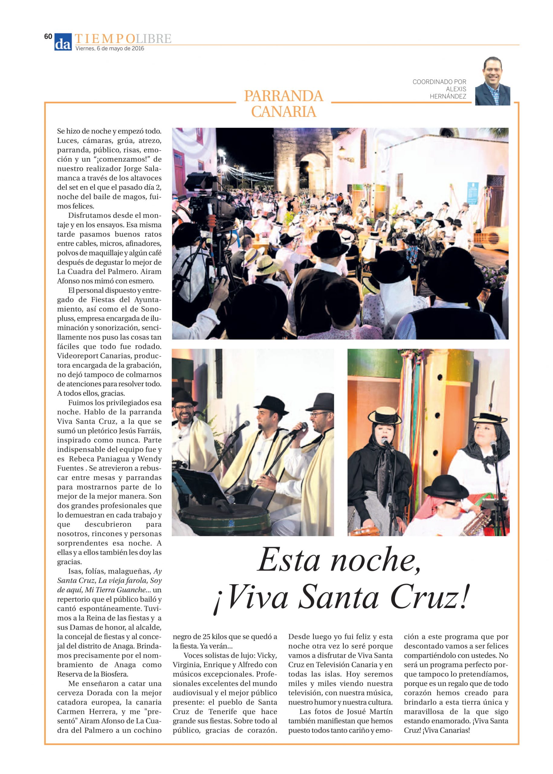 PROGRAMA VIVA SANTA CRUZ 2 06-05-2016