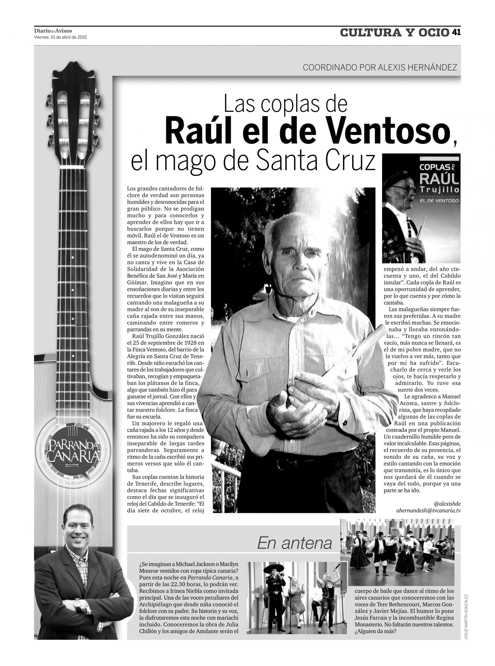 RAÚL EL DE VENTOSO 10-04-2015