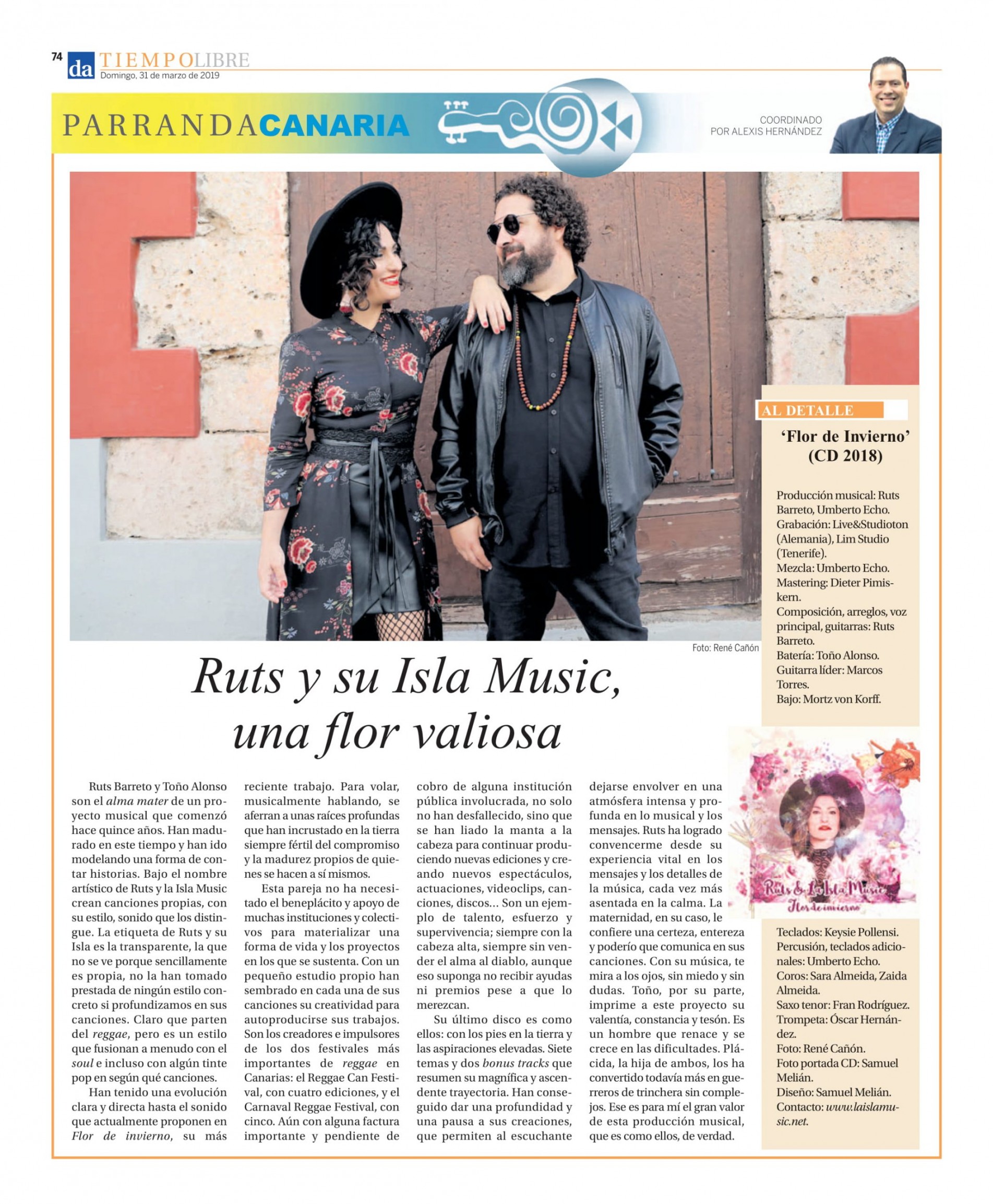 RUTS Y LA ISLA MUSIC 2 31-03-2019