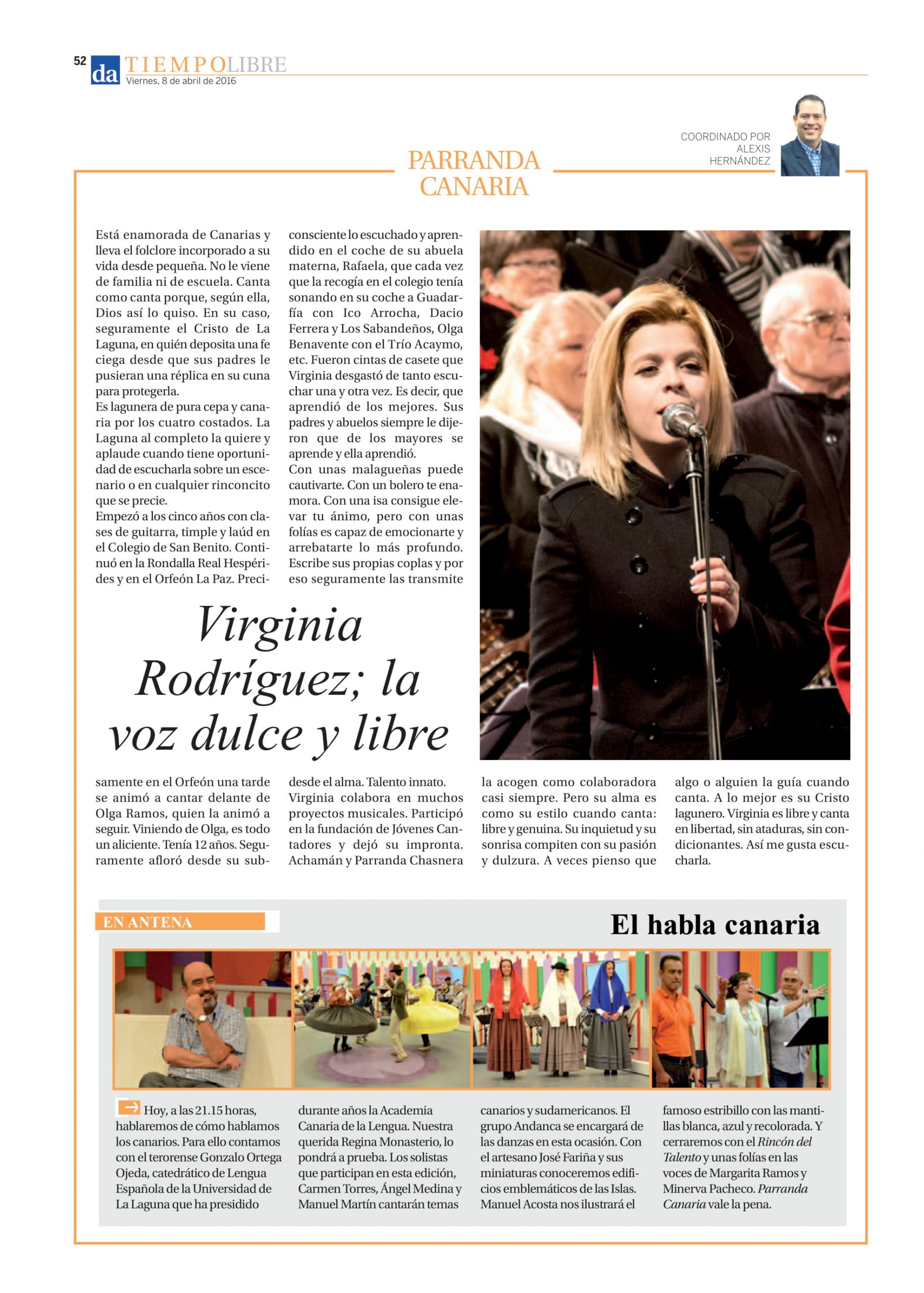 VIRGINIA RODRÍGUEZ 08-04-2016