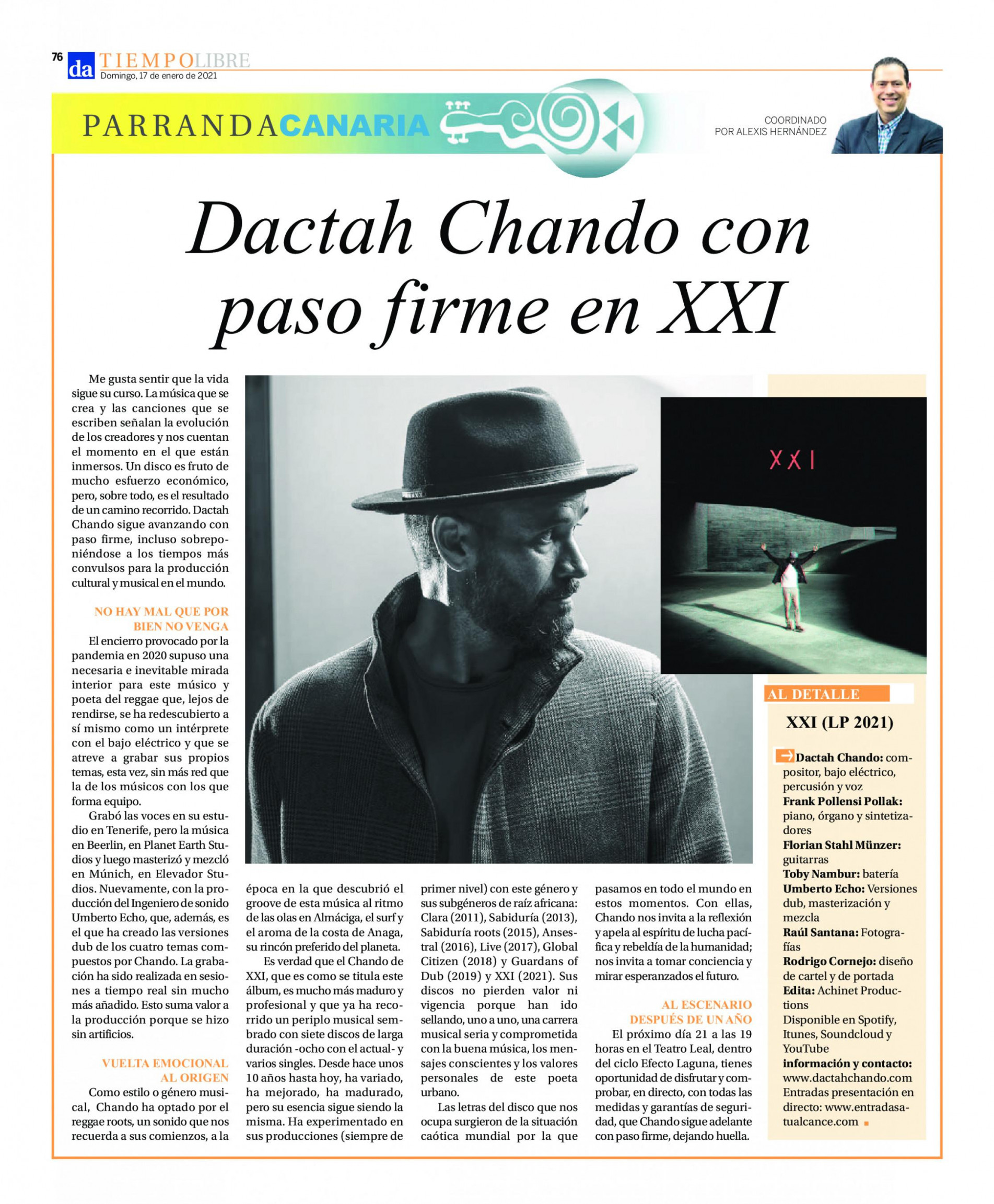 2021-01-17-DA-pagina-76Dactah Chando presenta nuevos trabajos y proyectos